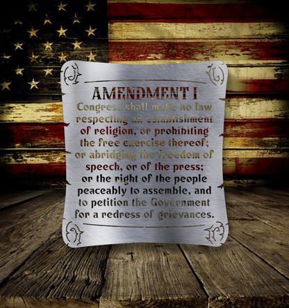 1st Amendment Scroll