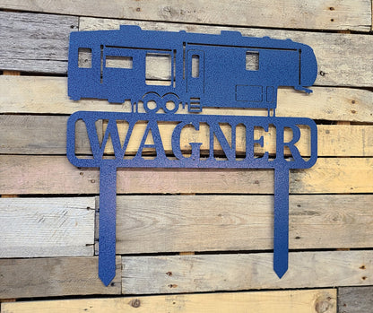 Fifth Wheel RV Monogram