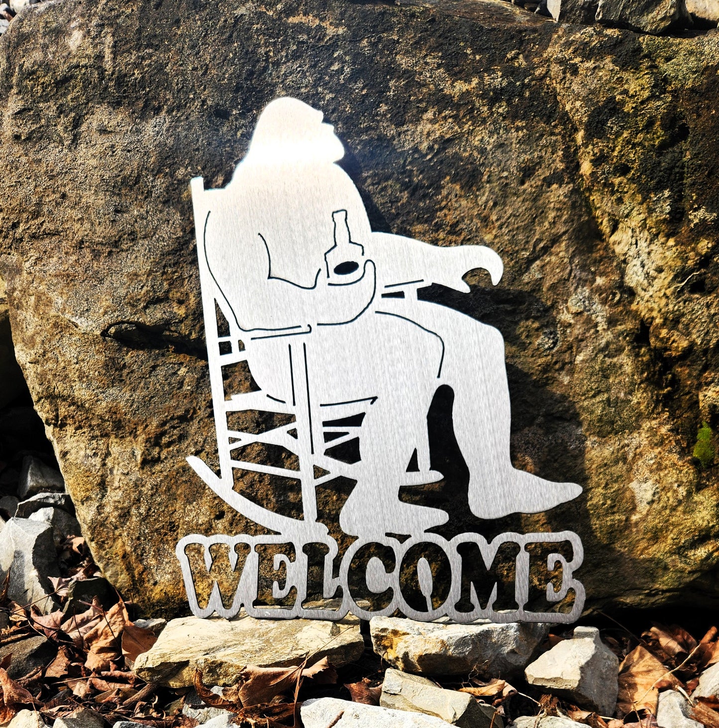 Bigfoot Rocking Chair Welcome