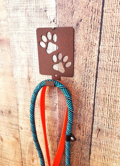 Paw Prints Leash Hook