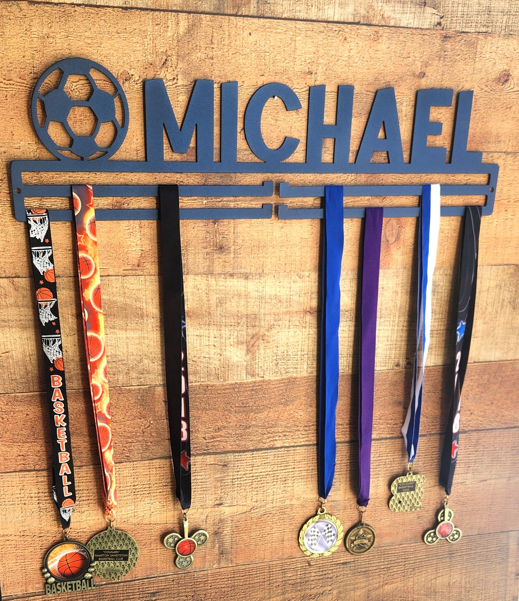 Medal Hanger/Holder - Personalized with Custom Name