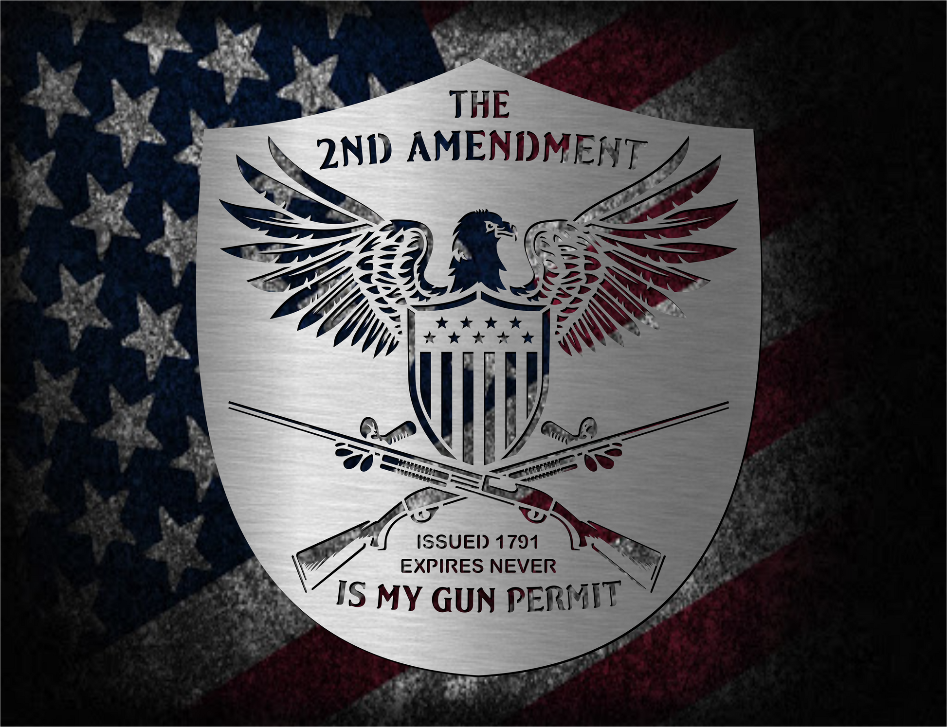 2nd Amendment Eagle Shield