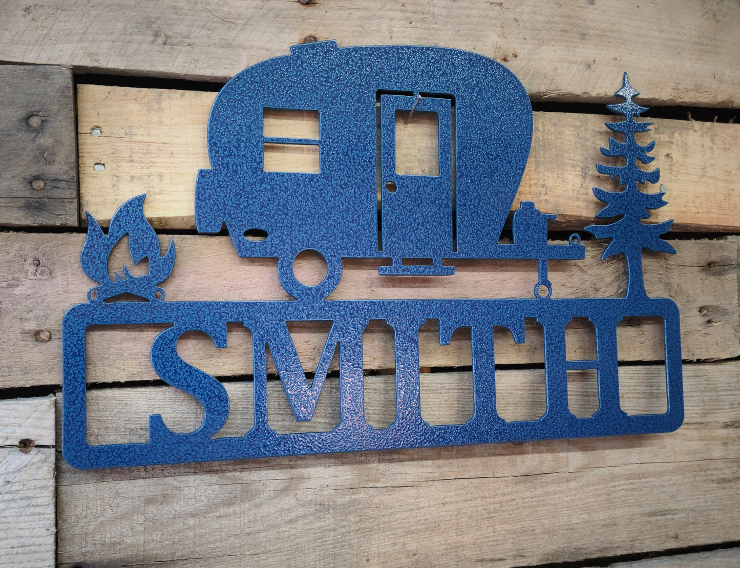 Camper Nameplate Monogram