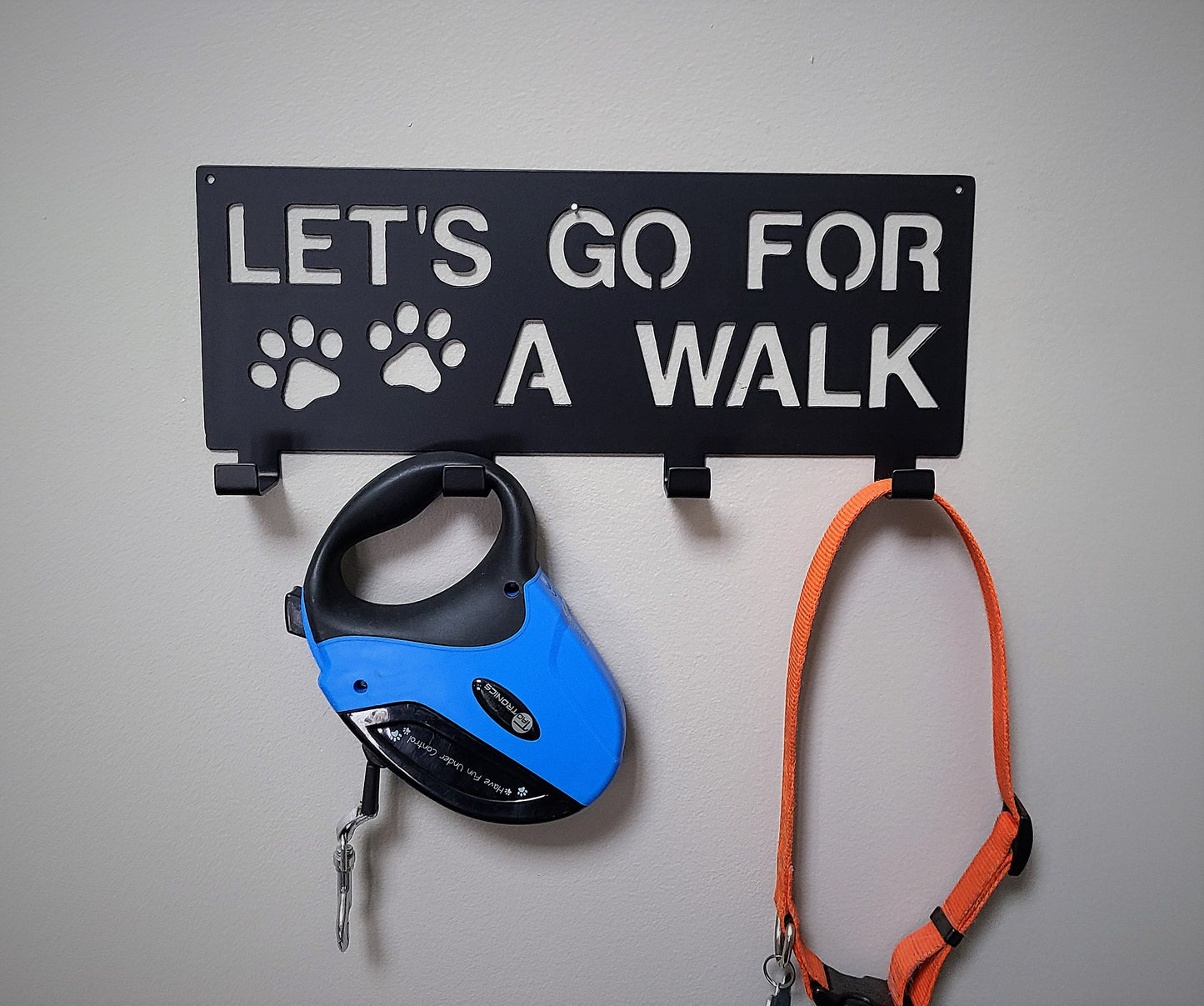 Let's Go For A Walk Leash Holder