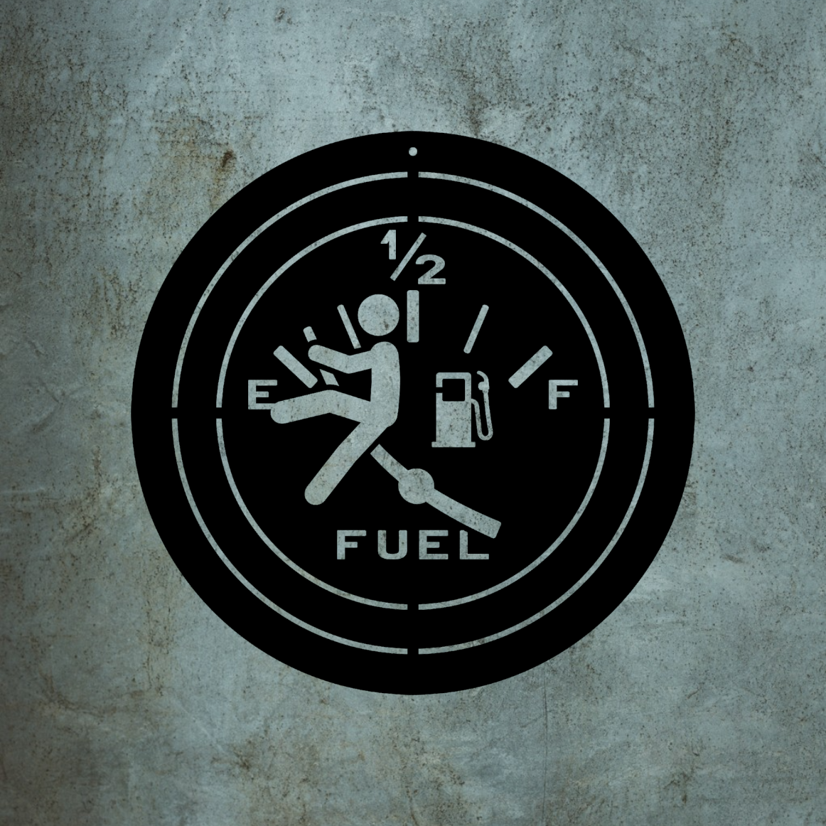 Low Gas Fuel Gauge