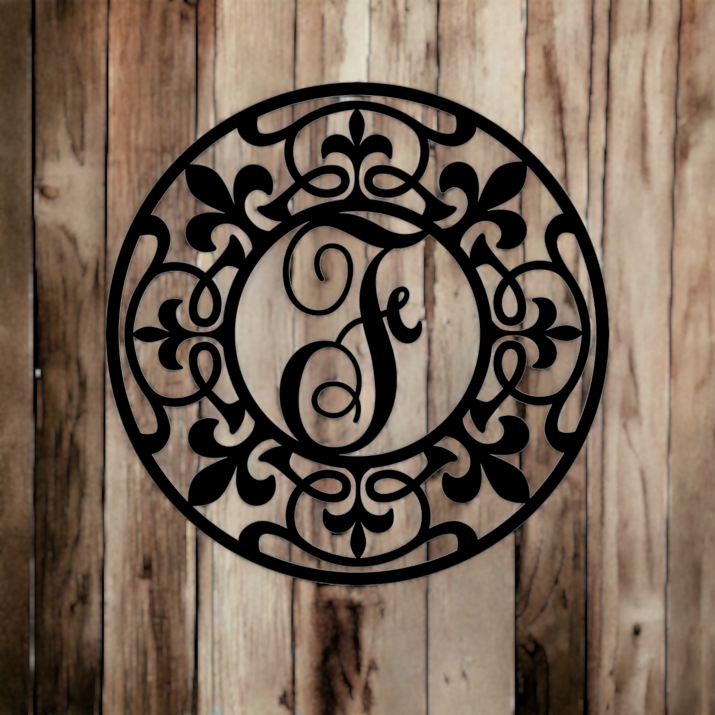 Fleur Monogram Letter