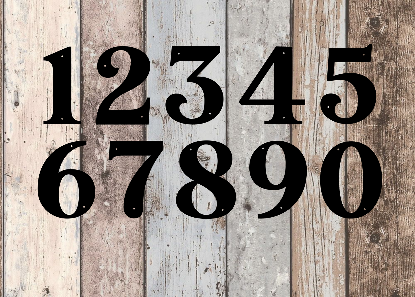 Numbers - Traditional Style