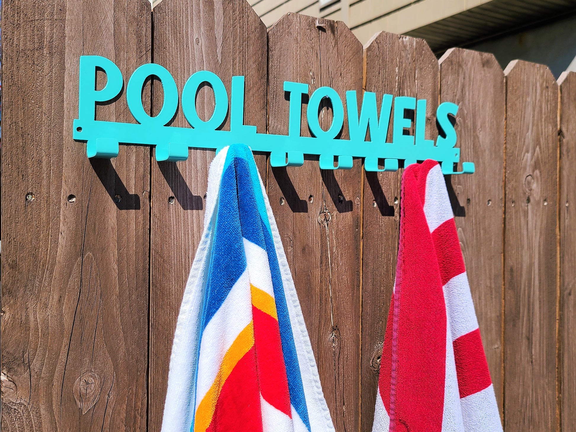Pool Towel Hooks, Hanger, Organizer