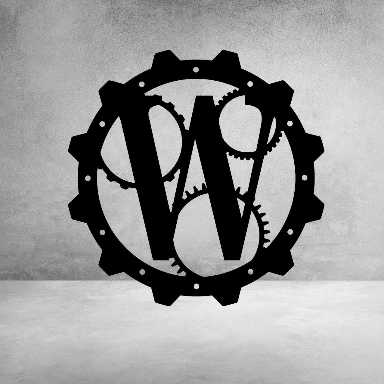 Steampunk Letter Monogram