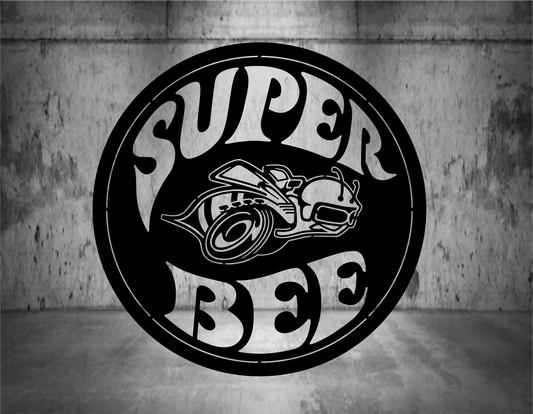 Super Bee Metal Sign