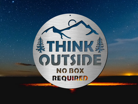 Think Outside No Box Required