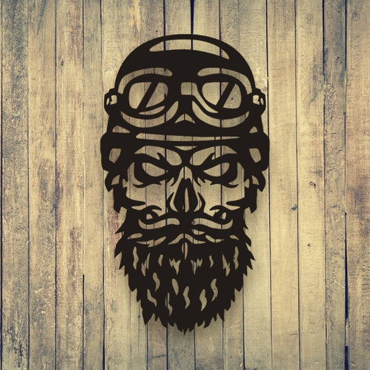 Bearded Skull Helmet