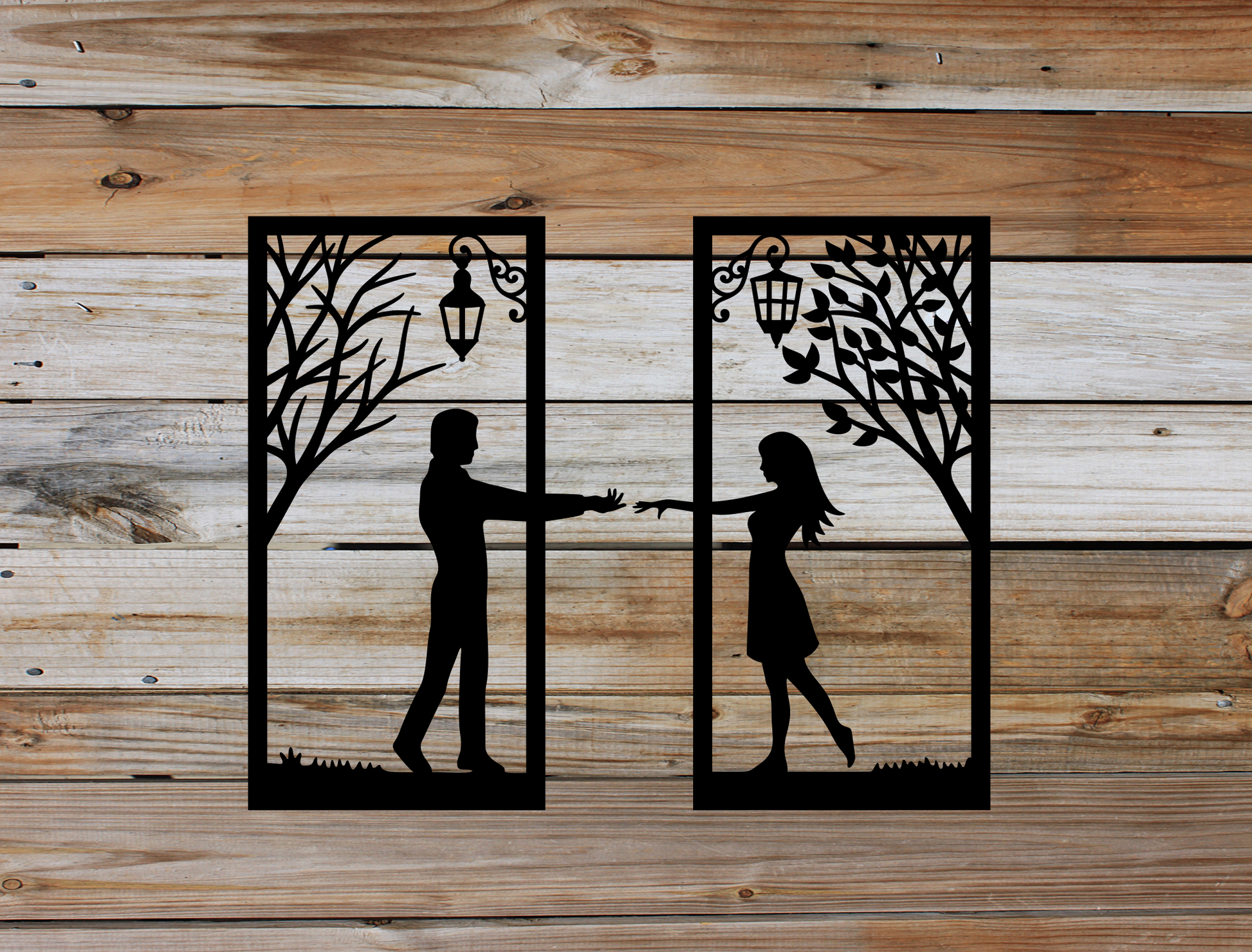 couple tree frame